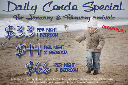 Stay oceanfront for as low as $33 a night!
