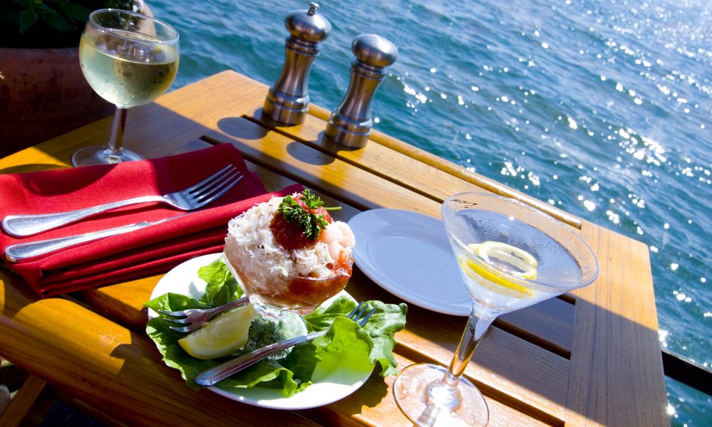 Fine dining on the water